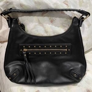 Michael Kors Black Leather Handbag